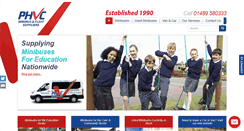 Desktop Screenshot of phvc.co.uk